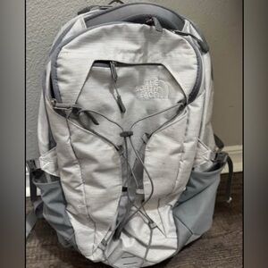 The North Face Borealis Backpack light and dark shades of Grey